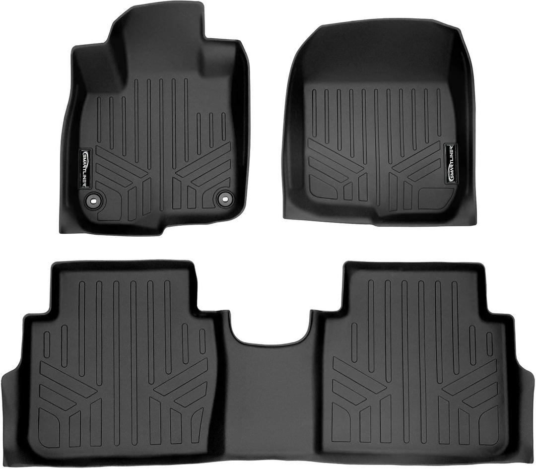 MAXLINER Custom Fit Floor Mats 2 Row Liner Set Compatible with 2017-2022 Honda CR-V