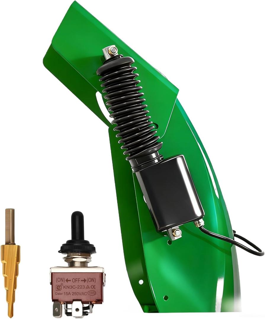 Snow Blower Actuator Chute Deflector Control Kit, IP67 snowblower Chute Actuator Control Kit, Fits Deere 47", 54", 60" Snow Blowers (Commercial Grade System)