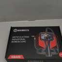 Two-Way Articulating Borescope Camera with Light, 0.25in Slim Probe, Industrial Endoscope Inspection Camera with Light, 5.3FT Flexible Snake Scope for Automotive, HVAC and Aircraft Mechanics