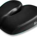 Comfortable Bicycle Saddle for Exercise and Road Bicycle Oversized Comfort Seat for Stationary Extra Wide Replacement Padded Bike Saddle Cushion for Women and Men (Noseless)