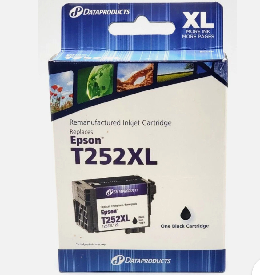 Dataproducts Ink Cartridge for Epson T252XL - Black NIB