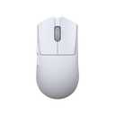 Darmoshark M3microPRO Mini Wireless Gaming Mouse,Tri-Mode 2.4G/USB-C/Bluetooth Mouse Up to 30000DPI,PAW3950 Optical Sensor Lightweight 43g,5 programmable Button,Computer Mouse for PC,Mac(White)