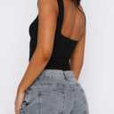 TiulZial Women's Sleeveless Backless Crop Tank Top Sexy Pleated Bustier Sweetheart Neck Strappy Y2K Cami Cropped Tops (Black, M)