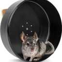 Niteangel Silent Chinchilla Exercise Wheel - 13.8'' Large Activity Running Small Animal Wheel for Chinchilla Degu or Other Similar-Sized Pets