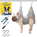MAIYOUWENG Dog Grooming Kit - Hammock, Harness, Nail Clipper for Cats and Dogs, Claw Care (S)