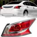 Tail Light Compatible with 2013 2014 2015 Nissan Altima Halogen Rear Brake Lamp Right Passenger Side Taillight Replaces NI2801195