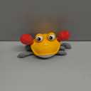 Crawling Crab Baby Toy Gifts: Tummy Time Toys Walking Dancing Cute Essentials Electric Induction Sensory Stuff Moving Babies Crabs with Light Up Music for Toddler Boys Girls Items Interaction Gadgets