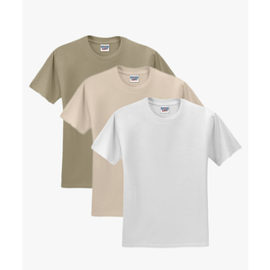 Jerzees Men's Dri-Power 50/50 Short Sleeve T-Shirts 29MR - Make Your Own Assorted Color Set, Large