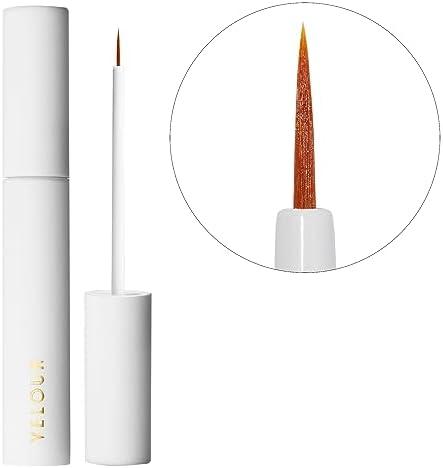 Amazon.com: Velour Strong Eyelash Glue  Super Hold Vegan Lash Adhesive, Brush on Applicator  Premium, Latex-Free Individual Bond for Strip Eyelash Extensions, False Lashes (White) : Beauty & Personal Care