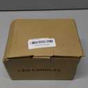 DRomance Flameless LED Pillar Candles with 10-Key Remote and Timer 6 Pack Real Wax Battery Operated Candles 3D Wick Flickering Warm Light Wedding Dinner Holiday Decor(White, 1.9" D x 4.5" H)