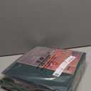 Kesfitt Christmas Ornament Storage Box with 8 Trays,Christmas Storage Container with Dividers Fits 128 Holiday Ornaments Decorations,Double Zipper,Large Xmas Organizer with Pockets (Green)