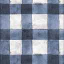 RoomMates York RMK11432WP Buffalo Plaid Peel and Stick Blue Wallpaper