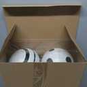 Meooeck 6 Pack Black and White Party Decor 6'' Glitter Black and White Ornaments Graduation 2026 Classroom Decoration Plastic Hanging Ornaments for Birthday Wedding Bridal Shower