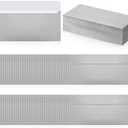 TaoBary 200 Pcs #10 Silver Envelopes Business Envelopes Letter Size 4-1/8 x 9-1/2 Inch Self Adhesive for Office Check Letter Mailing Invoices New Year Valentine Wedding Graduation Party Supplies