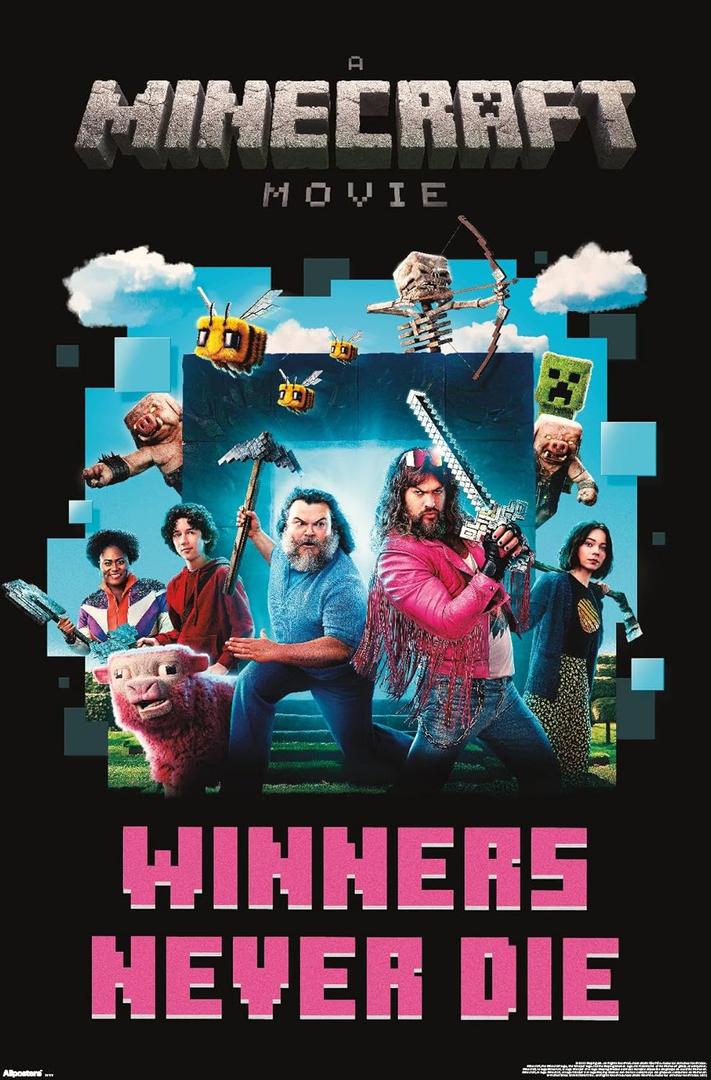 Trends International A Minecraft Movie - Group Wall Poster, 34L x 22.4W, Unframed Version