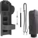 Pocket 3 Protective Case with Magnetic Storage Slot Bump-Proof Dust-Proof Portable Plastic Shell Cover for DJI Osmo Pocket 3 Gimbal/Lens/Screen Accessories