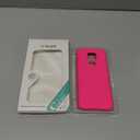 E Segoi Moto G Play 2021 Case, Liquid Silicone Gel Rubber Shockproof Case Soft Microfiber Cloth Lining Cushion Compatible with Motorola Moto G Play 2021 6.5 inch (Hot Pink)