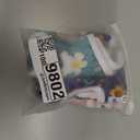 Pet Soft Washable Female Diapers (3 Pack) Female Dog Diapers, Comfort Reusable Doggy Diaper for Girl Dog in Period Heat (Cute Flower, L) (Large:19''-25'')