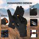 rivmount Kids Warm Winter Gloves Touchscreen Water-Resistant Cycling Running Skiing in Outdoor Cold Weather for Boy Girl, XL