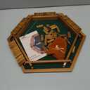 Shut The Box Game Wooden Board Game for 1-6 Players with 16 Dice, Dice Game for Adults & Kids at Home, Classroom or Parties