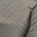 Ameritex Waterproof Dog Bed Cover Pet Blanket with Anti-Slip Back for Furniture Bed Couch Sofa 82in x 82in. Beige
