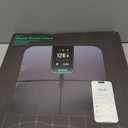 Wyze Scale Ultra, Smart Scale with 4.3" Color Display, Digital Bathroom Scale for Body Weight BMI Muscle Mass Composition, Wi-Fi & Bluetooth Body Fat Scale with Heart Rate, 400 lbs (Black)