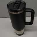 STANLEY Quencher ProTour Flip Straw Tumbler with Leakproof Lid 40 oz | Built-In Straw and Handle | Cup Holder Compatible for Travel | Insulated Stainless Steel Cup | BPA-Free | Black Fade