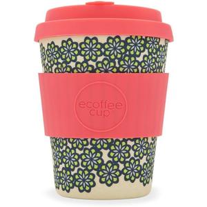 Ecoffee Cup: Like, Totally! with Pink Silicone 12oz