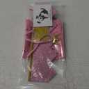 PTDECOR Dog Birthday Party Supplies, Multi Size Birthday Girl Bandana, Pink Crowns Hat Set for Small Pets (Small)
