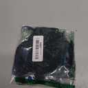 Feather Masquerade Mask for Women - Halloween Lace Eyemask with Removable Peacock Feathers, Venetian Party Masks (Blue)