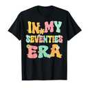 in My Seventies Era Groovy My 70's Seventies Birthday Party T-Shirt, 2XL