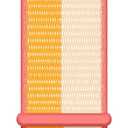 Apple Watch Band - Sport Loop (45mm) - Maize/White - Regular