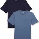 Amazon Essentials Men's T-Shirt Regular-Fit Short-Sleeve Crewneck Pocket (X-Large, Dark Blue/Navy)