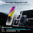 ESR for iPhone 14 Plus Case, Compatible with MagSafe, Shockproof Military-Grade Protection, Scratch-Resistant Back, Magnetic Phone Case for iPhone 14 Plus, Classic Hybrid Case, Clear