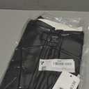 REORIA Butsmooth® Women's Trendy Sexy Casual V Neck Double Lined Sleeveless Slimming Going Out Tank Top Bodysuits, Black, S