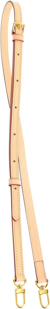 Vachetta Leather Strap Replacement Adjustable Crossbody Handbag Shoulder Purse Strap for Speedy Bags(Width:0.43in,Adjustable Length:39.4-47.2in)