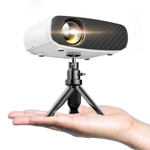 ELEPHAS Mini Projector for iPhone, Portable Projector with Tripod, 1080P HD Outdoor Projector, Movie Projector Compatible with Android/iOS/Windows/TV Stick/HDMI/USB