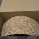 Sieral 5 Pcs Seagrass Hand Woven Planter Basket Large Plant Pots Indoor Flower Pots Cover, 12+10+8+7+6 Inch Storage Planter Containers with Plastic Liners