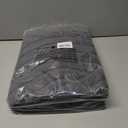 PLEASOR Front Door Mat, Absorbent Dirt Trapper Welcome Door mat Indoor, Non Slip Machine Washable Entryway Rug, Low Profile Doormat, Dog Door Mat for Muddy Paws and Shoes, 32x47, Grey