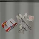 Command Cord Bundlers, Damage-Free Hanging Cord Organizer, No Tools Cord Bundler for Hanging Electrical Cables of Christmas Decorations, 6 Gray Cord Bundlers and 12 Strips