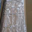 AMAGABELI GARDEN & HOME 2 Pack 60 x 18 Garden Trellis for Climbing Plants Outdoor Trellis for Climbing Roses Plant Trellis Vegetables and Flower Vine White Trellis for Ivy Cucumbers