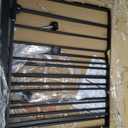 keny 36" Extra Tall Baby Gate for Doorways, Fits Openings 29.7" to 46" Wide, Auto Close Pressured Mounted Dog Gate for Stairs, No Drilling Easy Install Pet Gate, Black