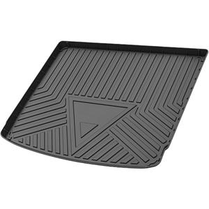 Flat Face Cargo Liner Rear Trunk Mat Trunk Cargo Luggage Boot Tray Mat Stripes and Triangles Pattern for Porsche Cayenne 2011-2017 Anti-Slip