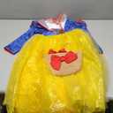 Tinnipiero Princess Dress Up for Girls,Princess Dress Costume Outfit with Basket bow headband for kids Halloween Cosplay, 5-7Y