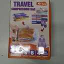 Travel Essentials Compression Bags, 12 Clothes Bags and 4 Shoe Bags for Cruise Luggage Accessories (16-Travel)