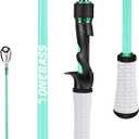 One Bass Fishing Rod, Spinning & Casting Fishing Pole with 30 Ton Carbon Fiber, 6'0"Medium-2piece