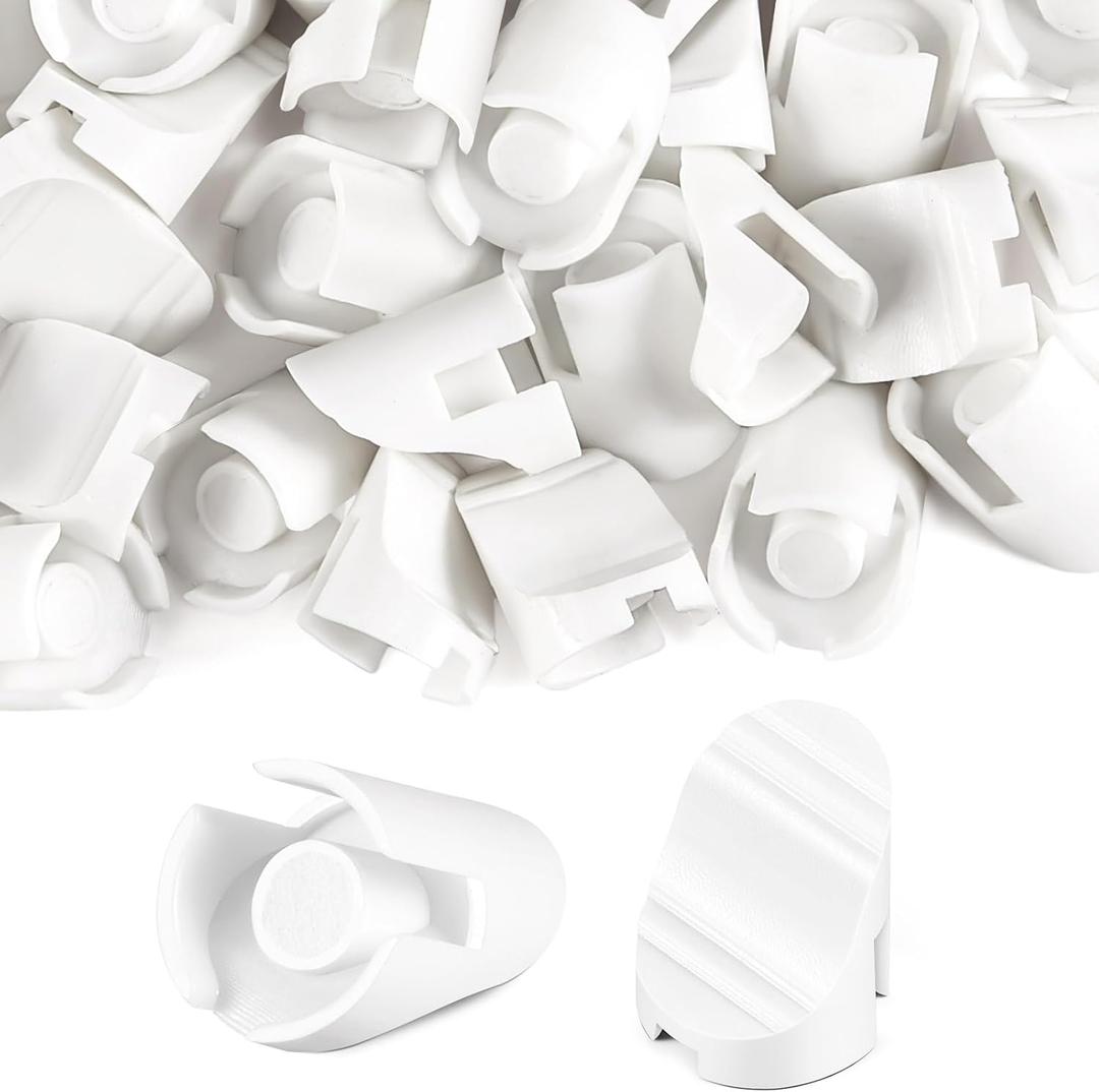 Landical 25 Pcs Doors Frame Plugs Diameter 5/16" x 3/8", Screw Hole Plugs for Entry Door (Compatible with Therma-Tru Fiber Classic and Smooth Star Frames)