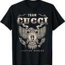 Team Cucci Lifetime Member - Cucci Name T-Shirt. S Size