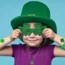 GOAUS St Patrick's Day Accessories 168 PCS, Saint Patricks Party Decorations for Adults Men Women Kids Family