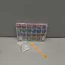 Bala&Fillic Size 2mm 12/0 Opaque Bright Color Seed Beads Kit, 24 Colors Total 14400 pcs in Box Craft Seed Beads with Beading Tools for Making Earrings (600pcs/Color,24 Colors)